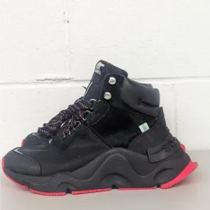 - New Sorel kinetic Rngd black red waterproof snow caribou boot conquest  Sz 6