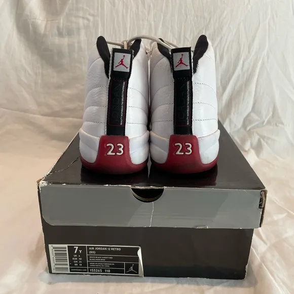 2009 Air Jordan 12 Cherry Retro Sneakers