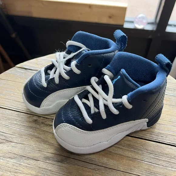2012 Retro Nike Air Jordan XII 12 Obsidian French Blue 4C