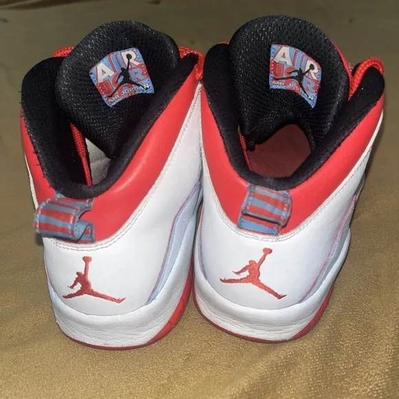 2016 Nike Air Jordan‎ 10 Retro City Pack Chicago Flag 310805-114 Men's Size 9.5