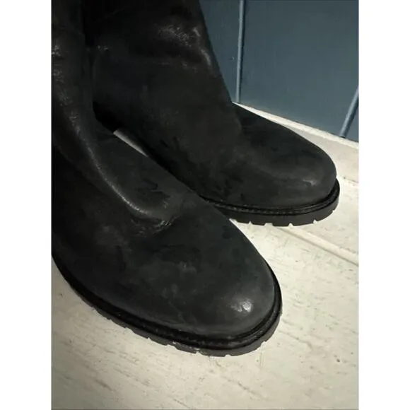 $450 ROSS &amp; SNOW Italy Rosina Women's 7.5 Weatherproof Leather Tall Boot