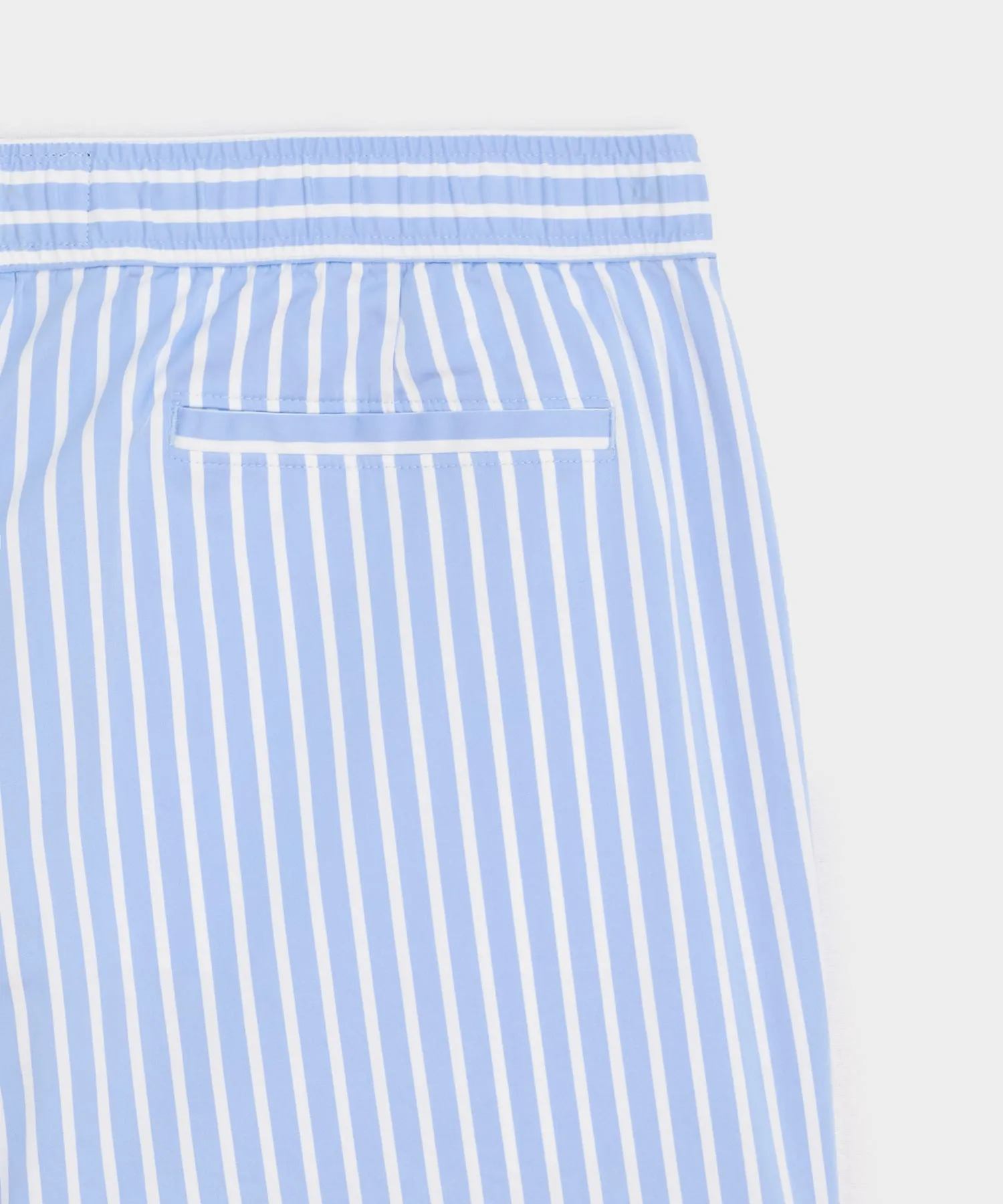 5" Striped Poplin Short