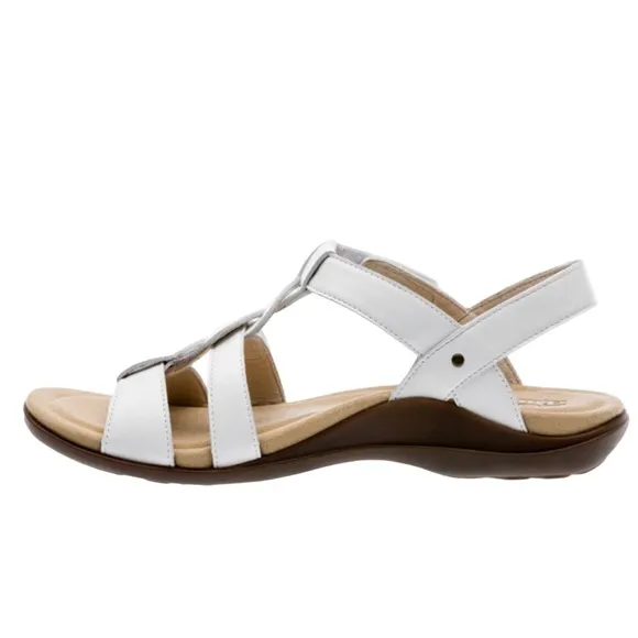 ABEO | Bea Neutral - Sandals in White
