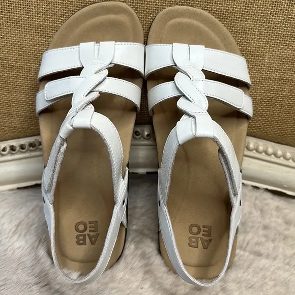ABEO | Bea Neutral - Sandals in White
