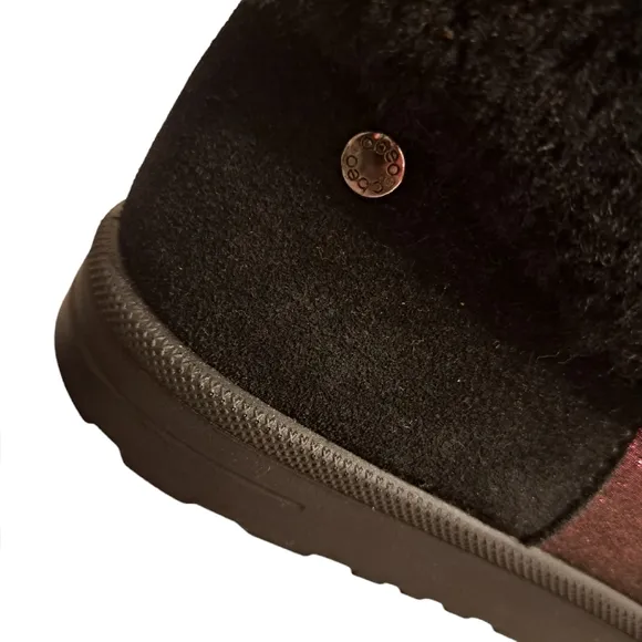 Abeo B.I.O. System Brantford Pink Metallic Shearling Boots