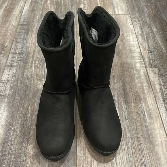 Abeo Burlington leather &amp; shearling boots