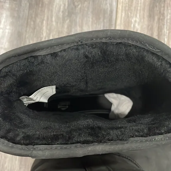 Abeo Burlington leather &amp; shearling boots