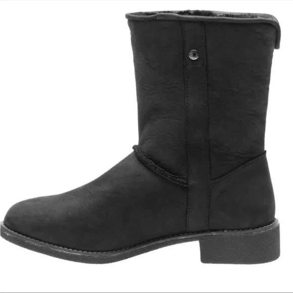 Abeo Burlington leather &amp; shearling boots