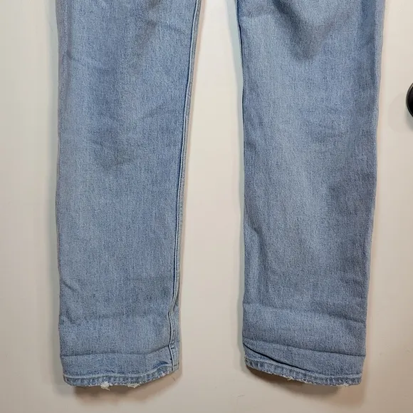 Abercrombie &amp; Fitch The Dad High Rise Curve Love Crossover Jeans | Size 25 / 0R