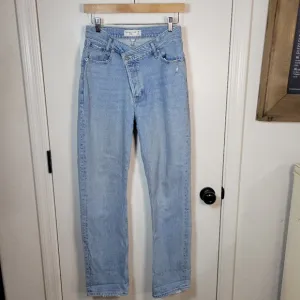 Abercrombie &amp; Fitch The Dad High Rise Curve Love Crossover Jeans | Size 25 / 0R