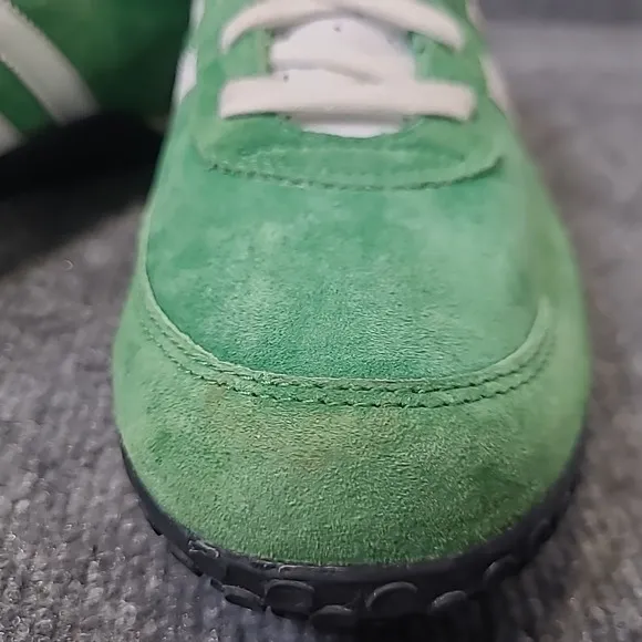 ADIDAS 2005 VTG Retro Mens US 11 Adi Speed Suede Sneakers Green White