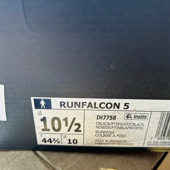 Adidas Alcon Black and White Sneakers size 10.5