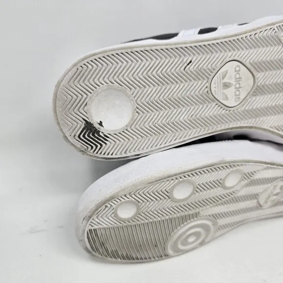 Adidas Basket Profi FW3109‎ Black White Hi-Top Casual Sneakers Men's Size 10.