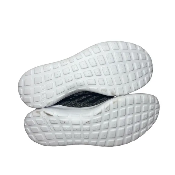 Adidas Black and White Sneakers cloud foam size 10