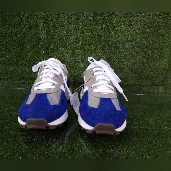 Adidas Blue and Gray Sneakers