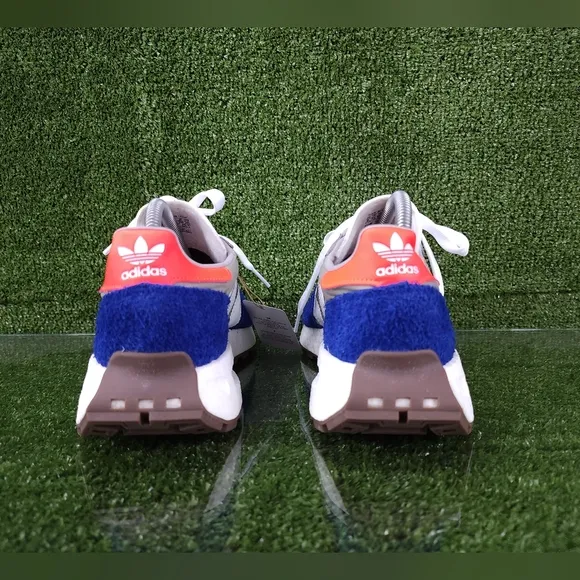 Adidas Blue and Gray Sneakers