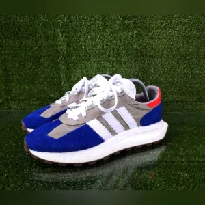 Adidas Blue and Gray Sneakers