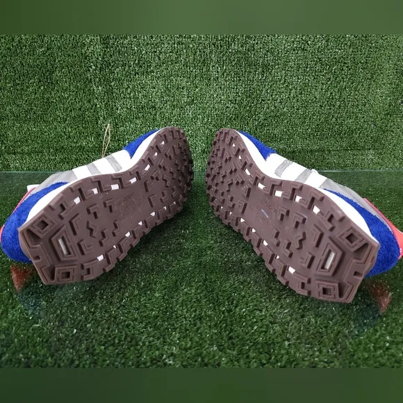 Adidas Blue and Gray Sneakers