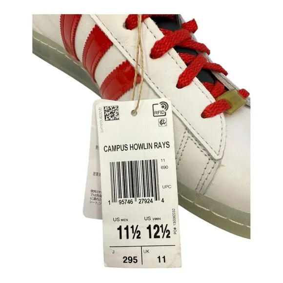 Adidas Campus 80's Howlin’ Ray’s Sneakers FZ6566 Mens US 11.5 WMN US 12.5