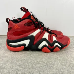Adidas Crazy 8 Retro‎ Red White Black Hi Top Sneakers G20784 Mens 12