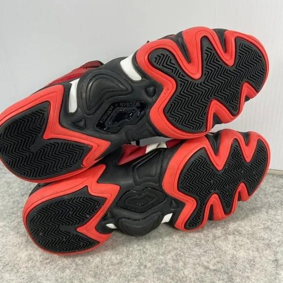 Adidas Crazy 8 Retro‎ Red White Black Hi Top Sneakers G20784 Mens 12