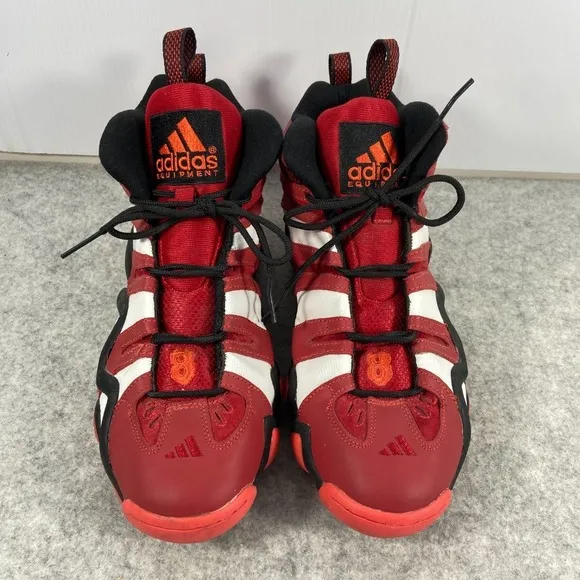 Adidas Crazy 8 Retro‎ Red White Black Hi Top Sneakers G20784 Mens 12