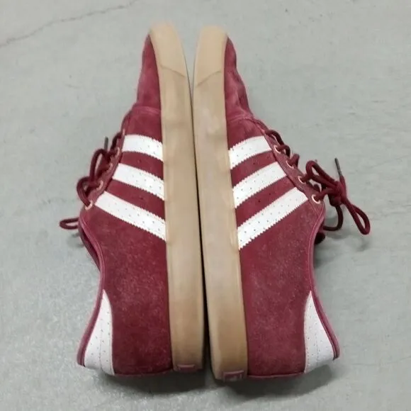 Adidas Men's Seeley B27790 Red Casual Shoes Sneakers Size 12 Skateboarding
