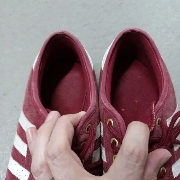 Adidas Men's Seeley B27790 Red Casual Shoes Sneakers Size 12 Skateboarding