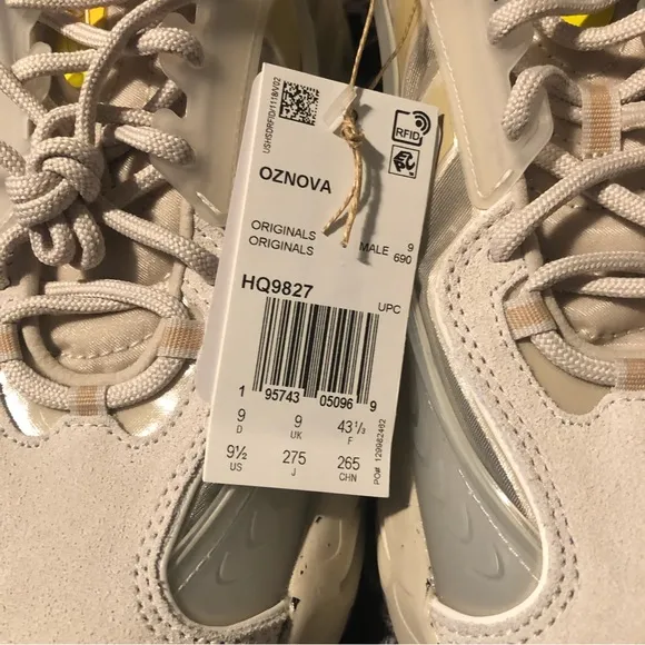 Adidas Original Oznova HQ9827 Bliss Magic Beige Casual Sneakers Sz 9.5