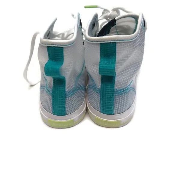 Adidas Originals Mens Size 8.5 Nizza Hi RF Casual Sneakers White Blue FY3093