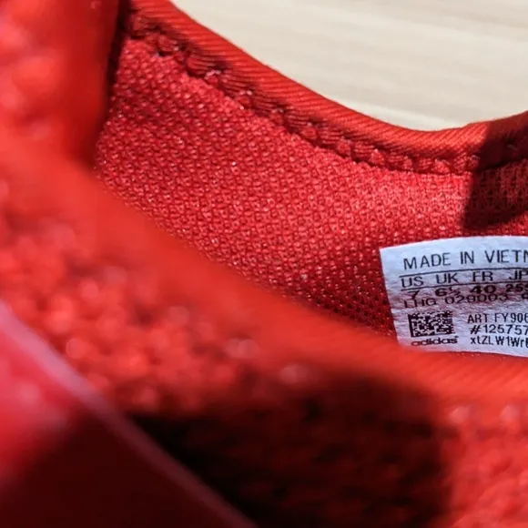 Adidas Red Sneakers