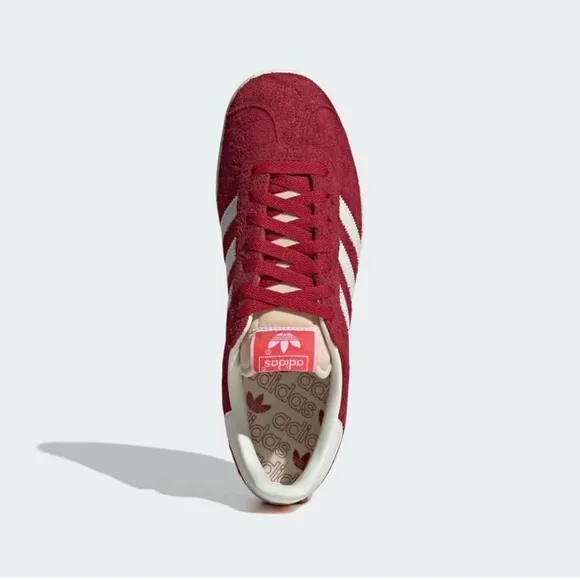 Adidas Red Suede Gazelle Sneakers NIB