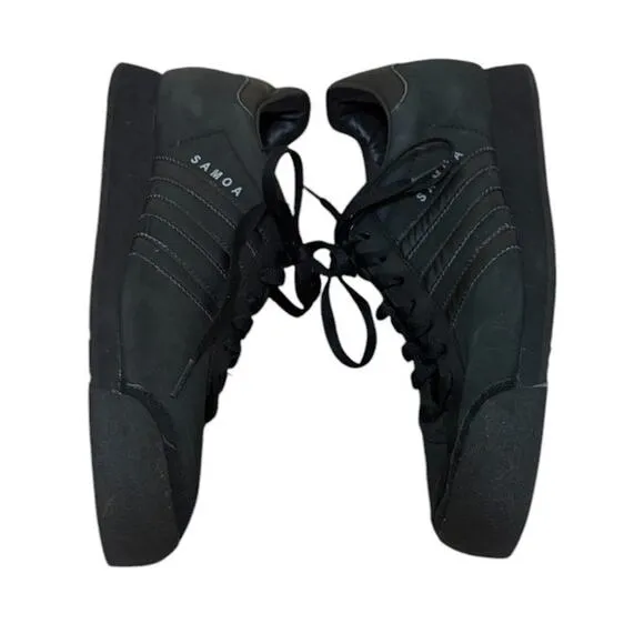 Adidas Samoa Sneakers 11.5 Men Triple Black Activewear Everyday Wear Casual