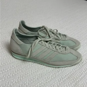 Adidas SL 72 W Performance Sneakers In Linen Green Size 10 Classic Casual Retro