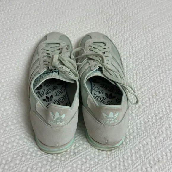 Adidas SL 72 W Performance Sneakers In Linen Green Size 10 Classic Casual Retro