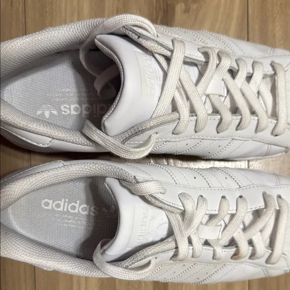 Adidas Superstar Foundation White Athletic Sneakers B27136 Men's Size 8.5