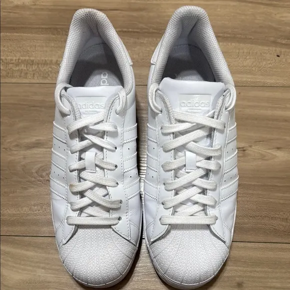 Adidas Superstar Foundation White Athletic Sneakers B27136 Men's Size 8.5