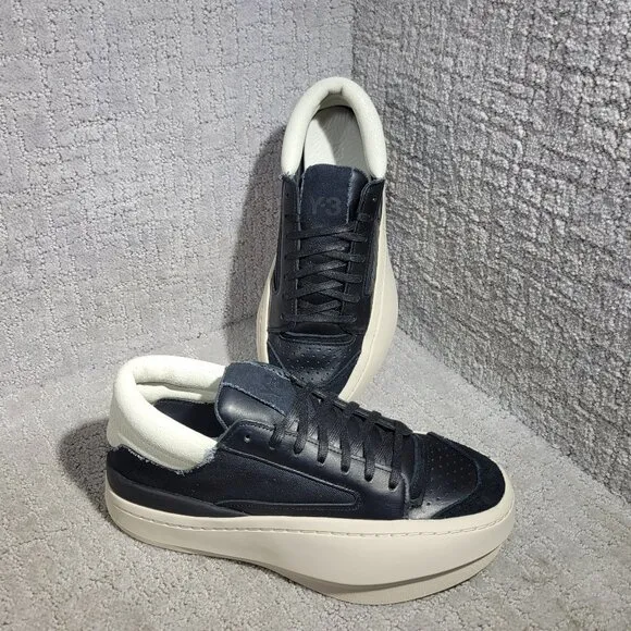 adidas Y-3 Centennial Men's Size US 9 Lo Black Bliss Casual Sneakers IF7787