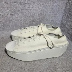 adidas Y-3 Kyasu Men's Size US 9 Low Cream White Casual Sneakers ID1438