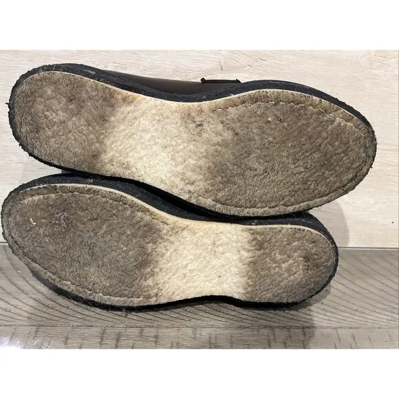 ADIEU X MFPEN WOMENS Size 9 LOAFER SLIP ON SHOE Leather EU 39 TYPE 169 Brown