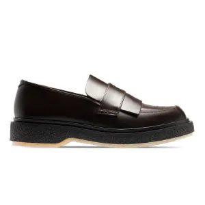 ADIEU X MFPEN WOMENS Size 9 LOAFER SLIP ON SHOE Leather EU 39 TYPE 169 Brown