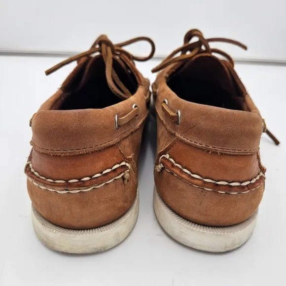 AE by Allen Edmonds Maritime Two Eyed Boat Shoes 10.5 Suede Leisure Loafers