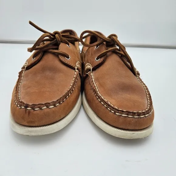 AE by Allen Edmonds Maritime Two Eyed Boat Shoes 10.5 Suede Leisure Loafers