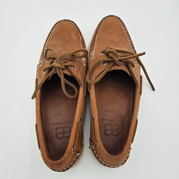 AE by Allen Edmonds Maritime Two Eyed Boat Shoes 10.5 Suede Leisure Loafers
