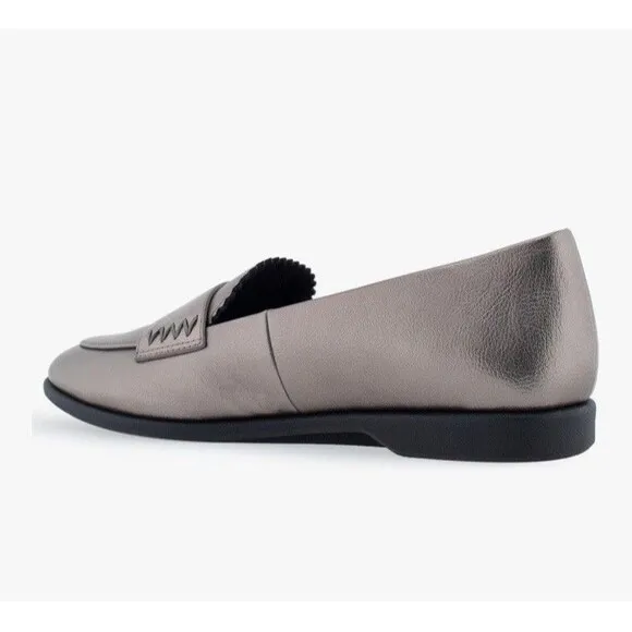 AEROSOLES Benvenuto Casual Loafer Size 11 Graphite NEW Career Work Modern Flat