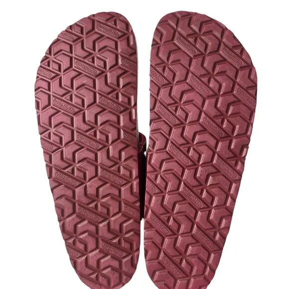 Aerothotic Taiga Sandals Womens 7 37 Toe Post Arch Support Cork Footbed Shoe