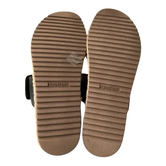 Aetrex Sofie Platform Sandals Size 9.5