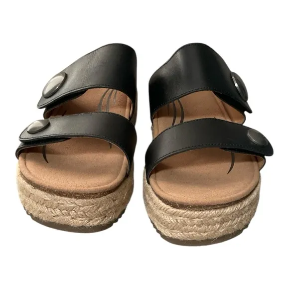 Aetrex Sofie Platform Sandals Size 9.5