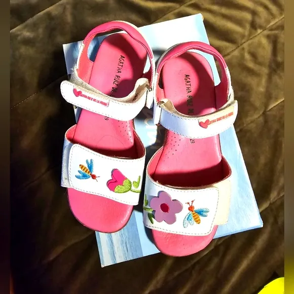 AGATHA RUIZ kids sandals size 12T M