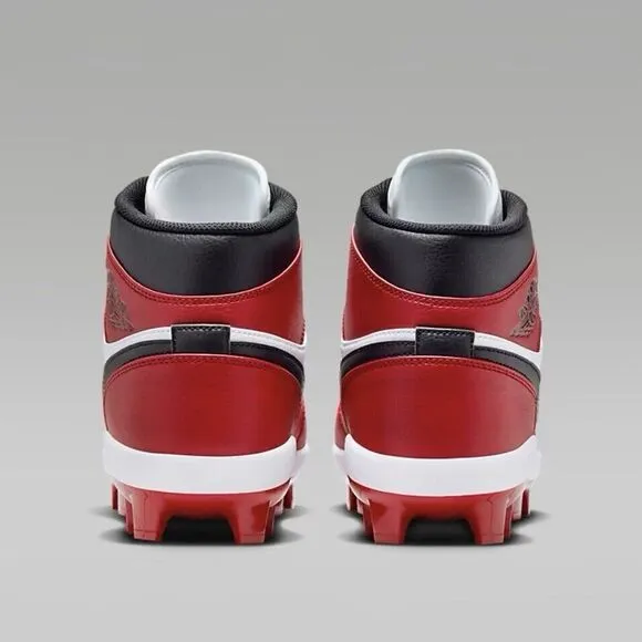 Air Jordan 1 High Retro MCS Chicago Red White Black Baseball Cleats Mens 13